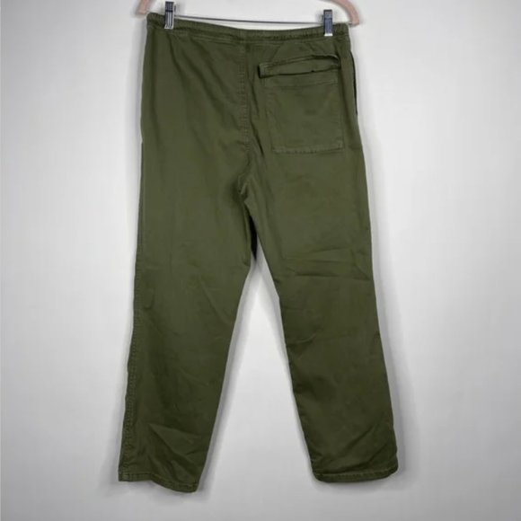 Zara - Fisherman Pants 632/051/505 | Size Medium | Mossy Olive Green - Picture 12 of 13